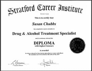  Drug & Alcohol Treatment Specialist diploma