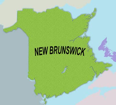  New Brunswick drug rehab and map.