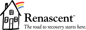 Renascent inpatient addiction treatment logo.