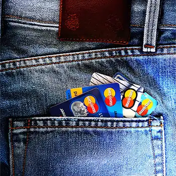 The cost of addiction, a pocket full of credit cards