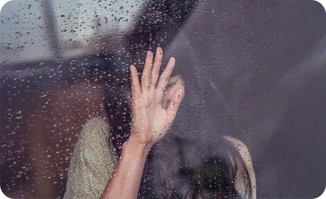 Young woman experiencing cravings.