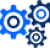 Icon representing gears